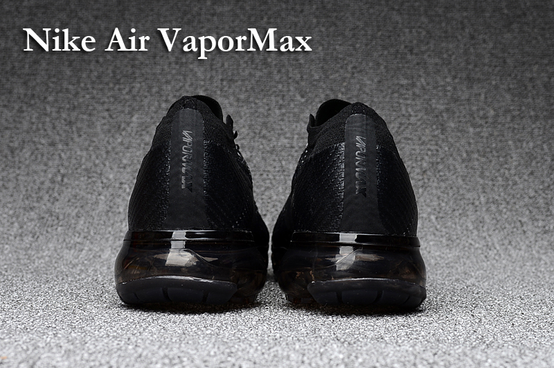 Nike Air VaporMax 2018 Men\'s Running Shoes Black Grey